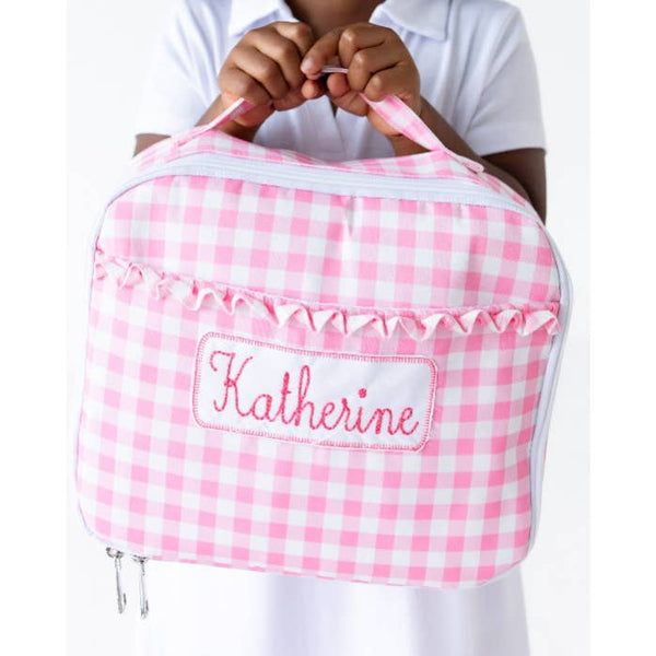 Sugar Bee - Lunch Bag - Pink Gingham
