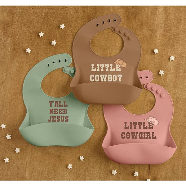 Silicone Bib - Little Cowboy