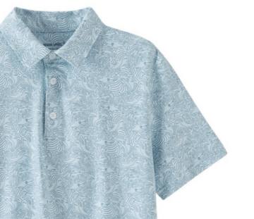 Fins Up Perfomance Polo