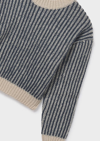 Navy Stripe Sweater