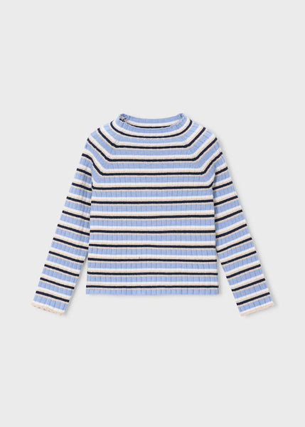 Sky Mix Stripe Sweater