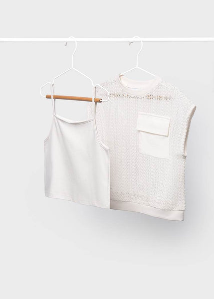 Bone Twin Pocket Shirt Set