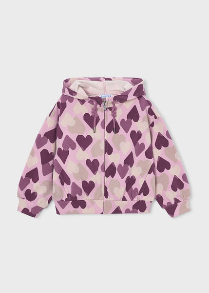 Violet Hearts Tracksuit With 2 Pants