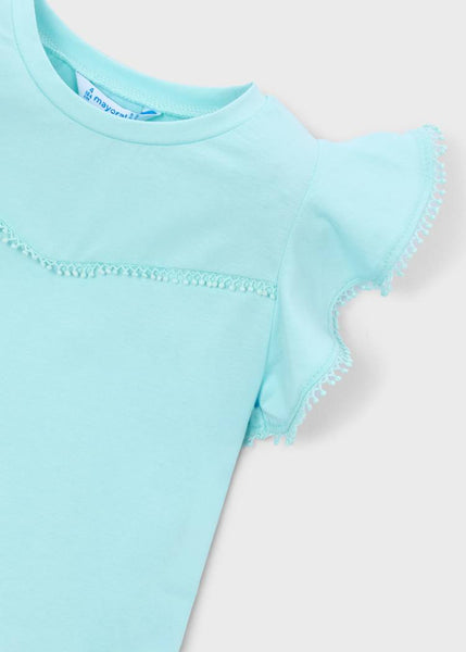 Anise Ruffled T-Shirt