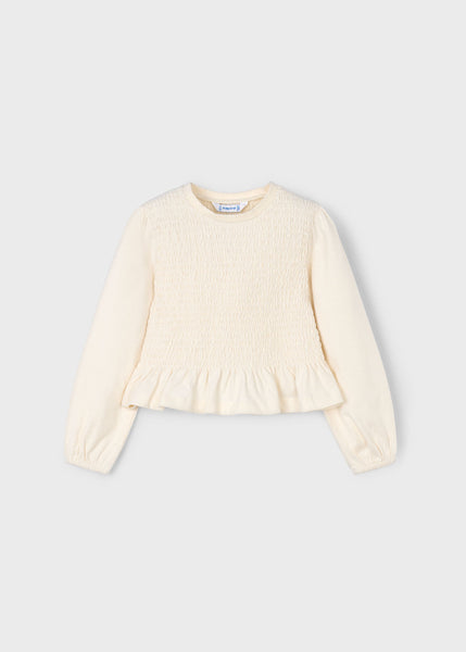 Macchiato Smocked Tee and Skirt