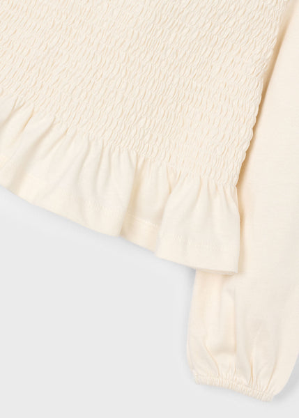 Macchiato Smocked Tee and Skirt