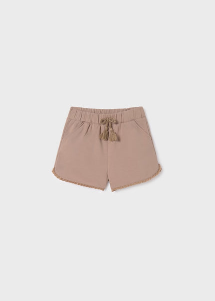 French Terry Shorts-Cinnamon