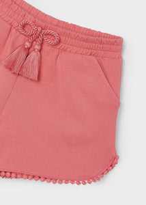 Flamingo Coral French Terry Short