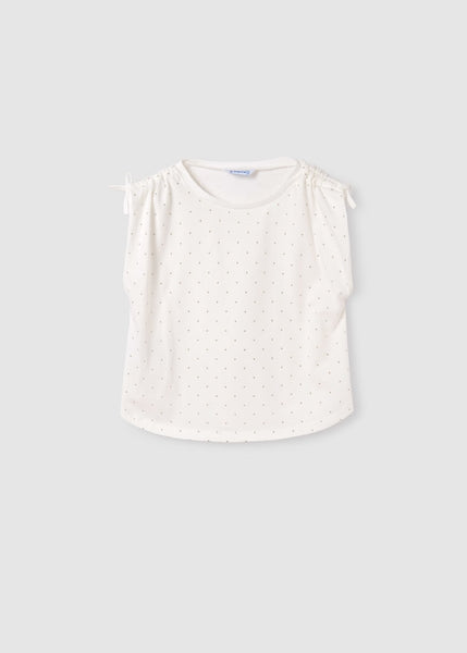 Polka Dots T-shirt-Off White