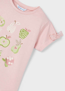 Fruit Printed T-shirt-Blush