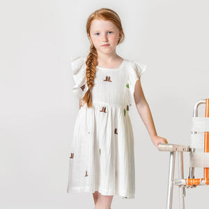 Elsie Dress - Rodeo Embroidery