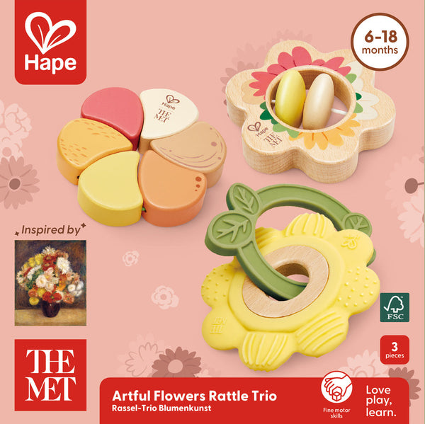 The Met - Artful Flower Rattle