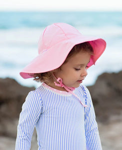 Kids Sun Protective Hat-Pink