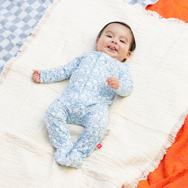 Blue Herds Of A Feather Modal Footie