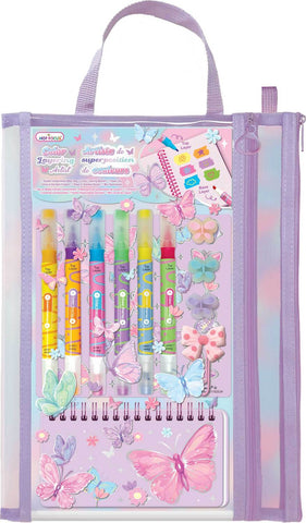 Color Layering Artist - Tie Dye  Butterfly