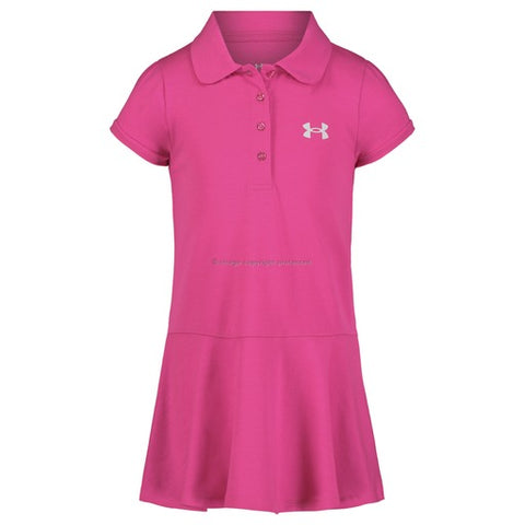 UA Girls Tennis Dress-Rebel Pink