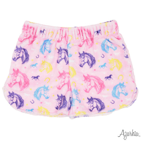 Rodeo Horses Fuzzy Short