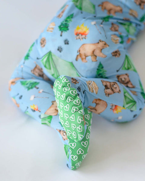 Hunter Zippered Footie