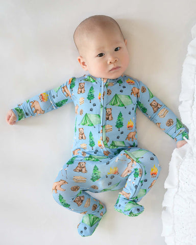 Hunter Zippered Footie