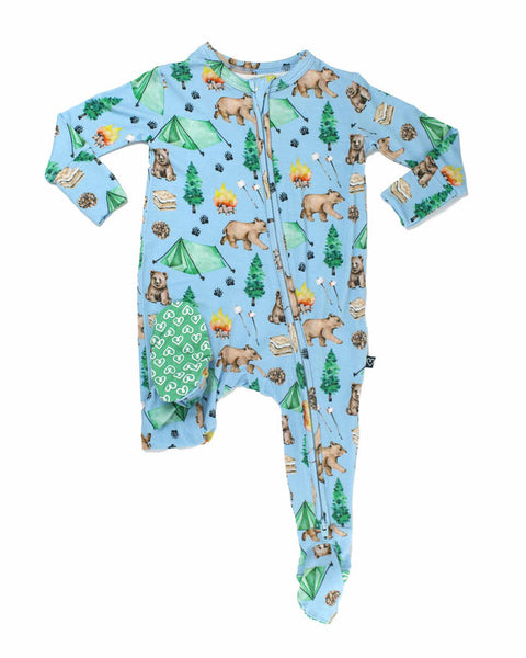 Hunter Zippered Footie