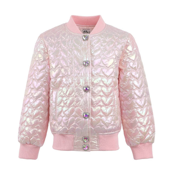 I Love You Heart Hologram Jacket