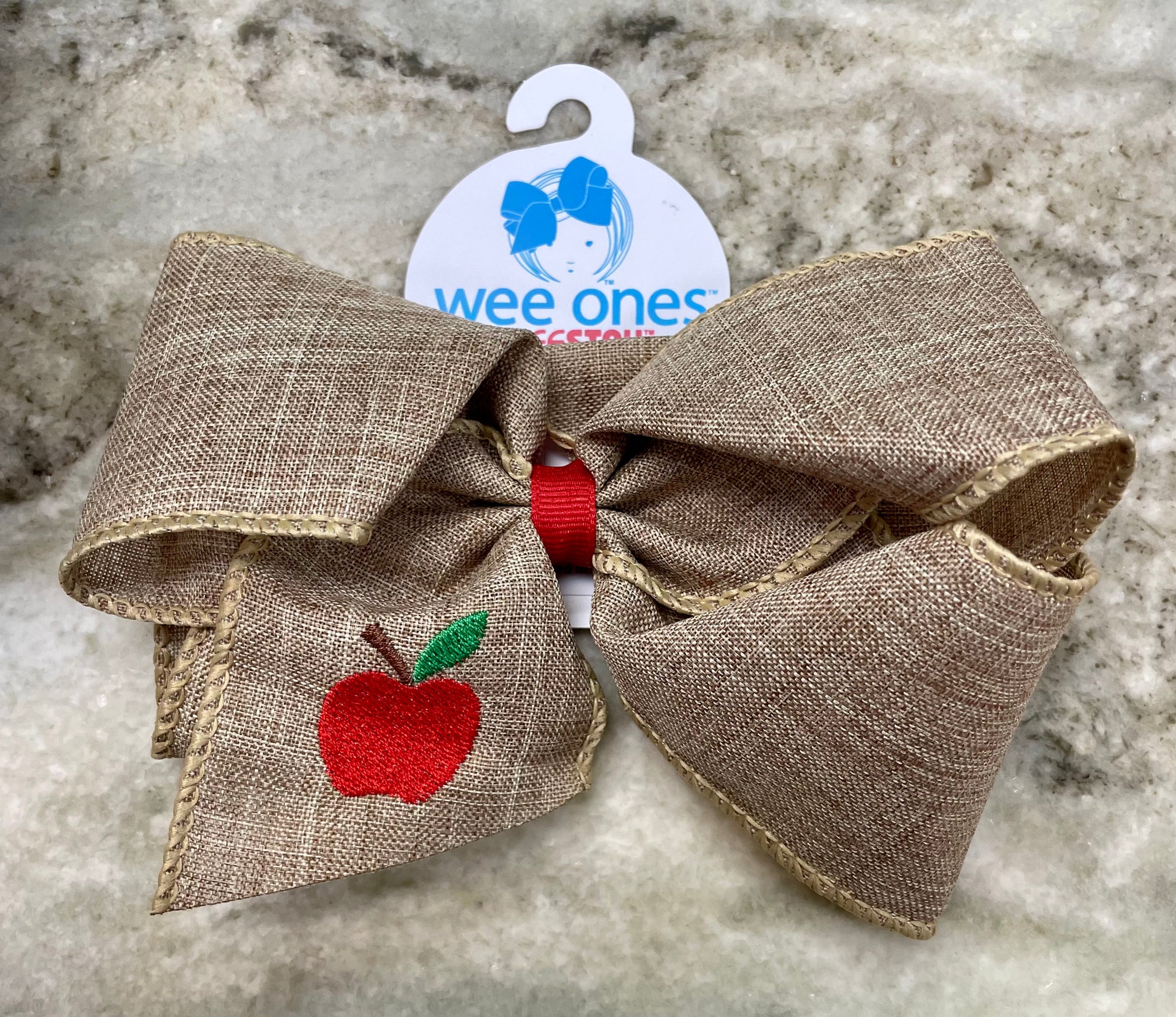 KING Linen Bow w/Apple-Oat