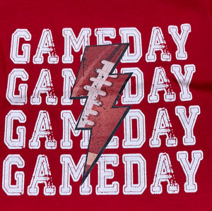 Red Game Day Tee