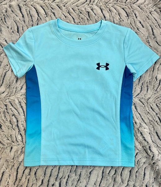 UA Boy Pocket Logo Shirt-Sky Blue