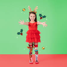 MadMia Reindeer and Elf Socks