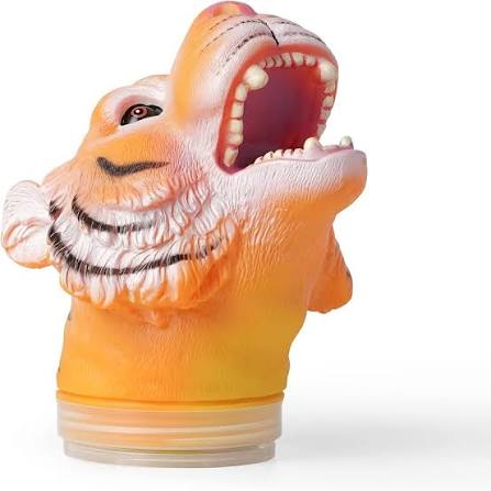 One for Fun Tiger Head with 12 Mini Animals Inside