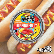 Crazy Aarons Assorted Mini 2" Thinking Putty Tins