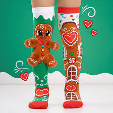 MadMia Gingerbread Socks