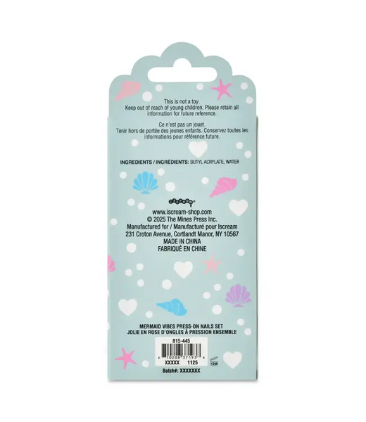 Iscream Mermaid Vibes Press-on Nails Set