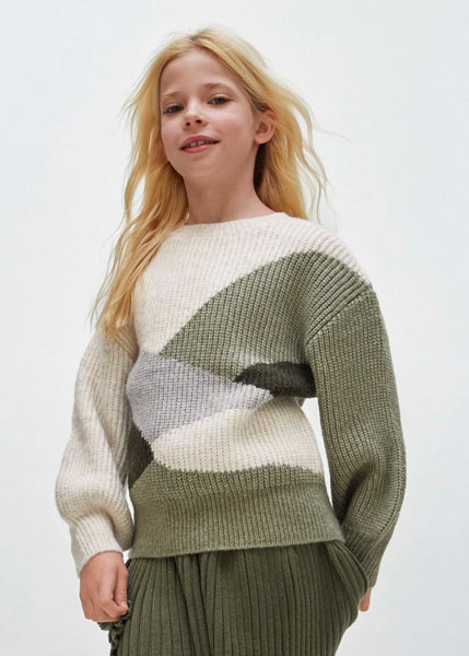 Geometric Knit Sweater
