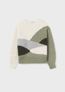 Geometric Knit Sweater