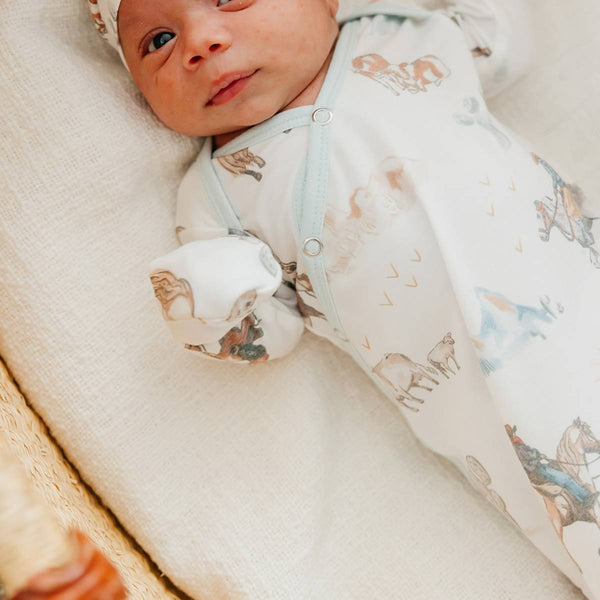 Boone Newborn Knotted Gown