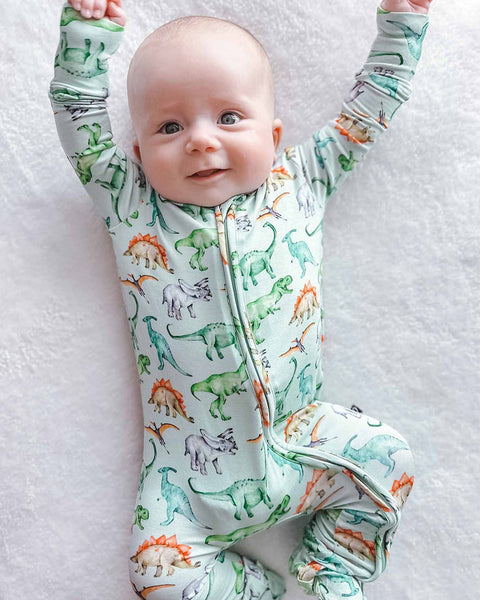 Landon Zippered Footie