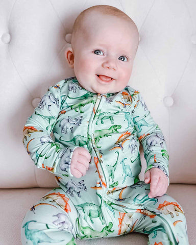 Landon Zippered Footie