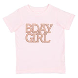 Pearl BDay Girl Patch Short Sleeve T-Shirt - Ballet