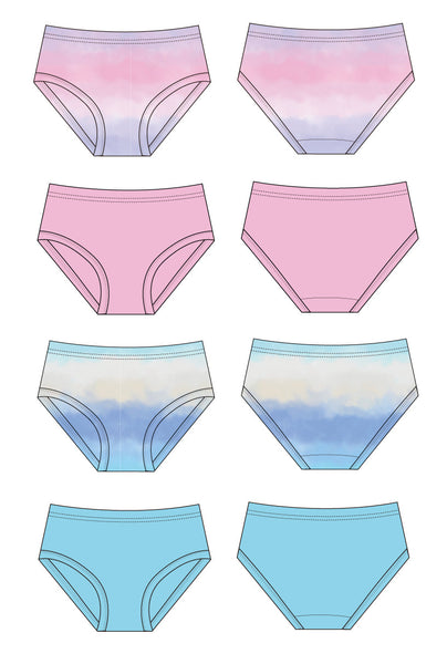 Ombre Underwear Set