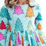 Oh Christmas Tree Pocket Twirl Dress