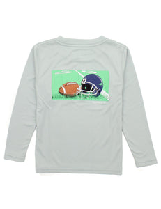 Performance Tee LS Gametime Chrome Grey