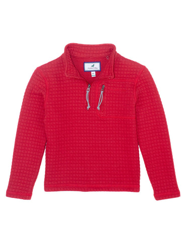 True Red Delta Pullover