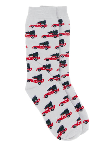 Lucky Duck Sock Christmas Truck