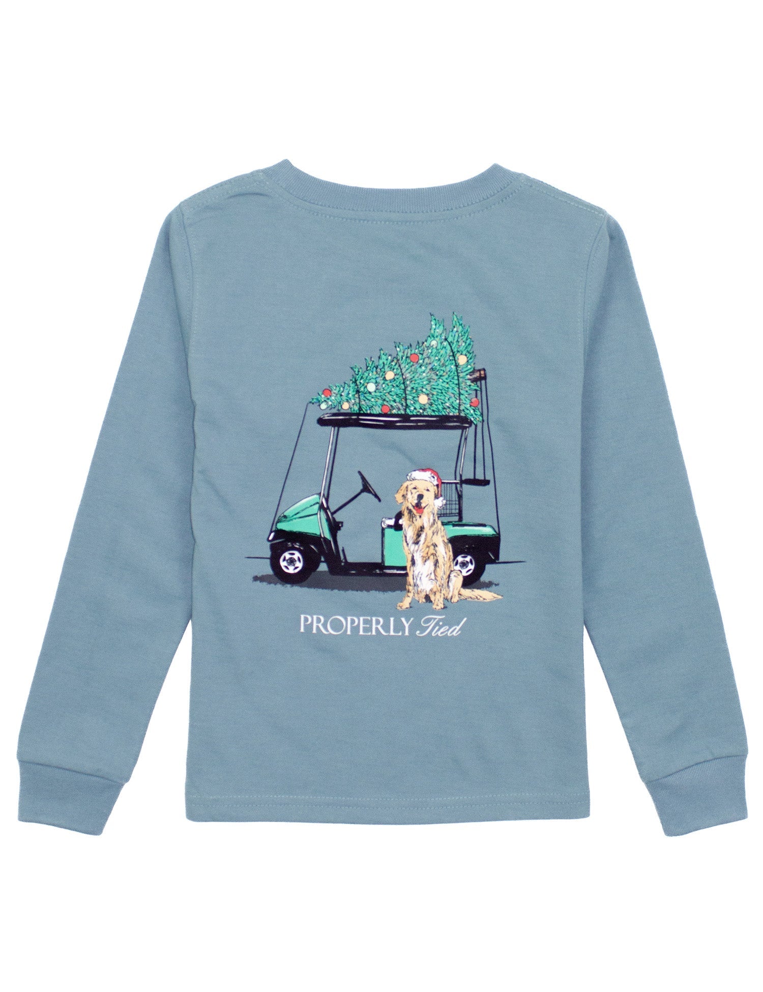 Santa's Caddy Long Sleeve Tee