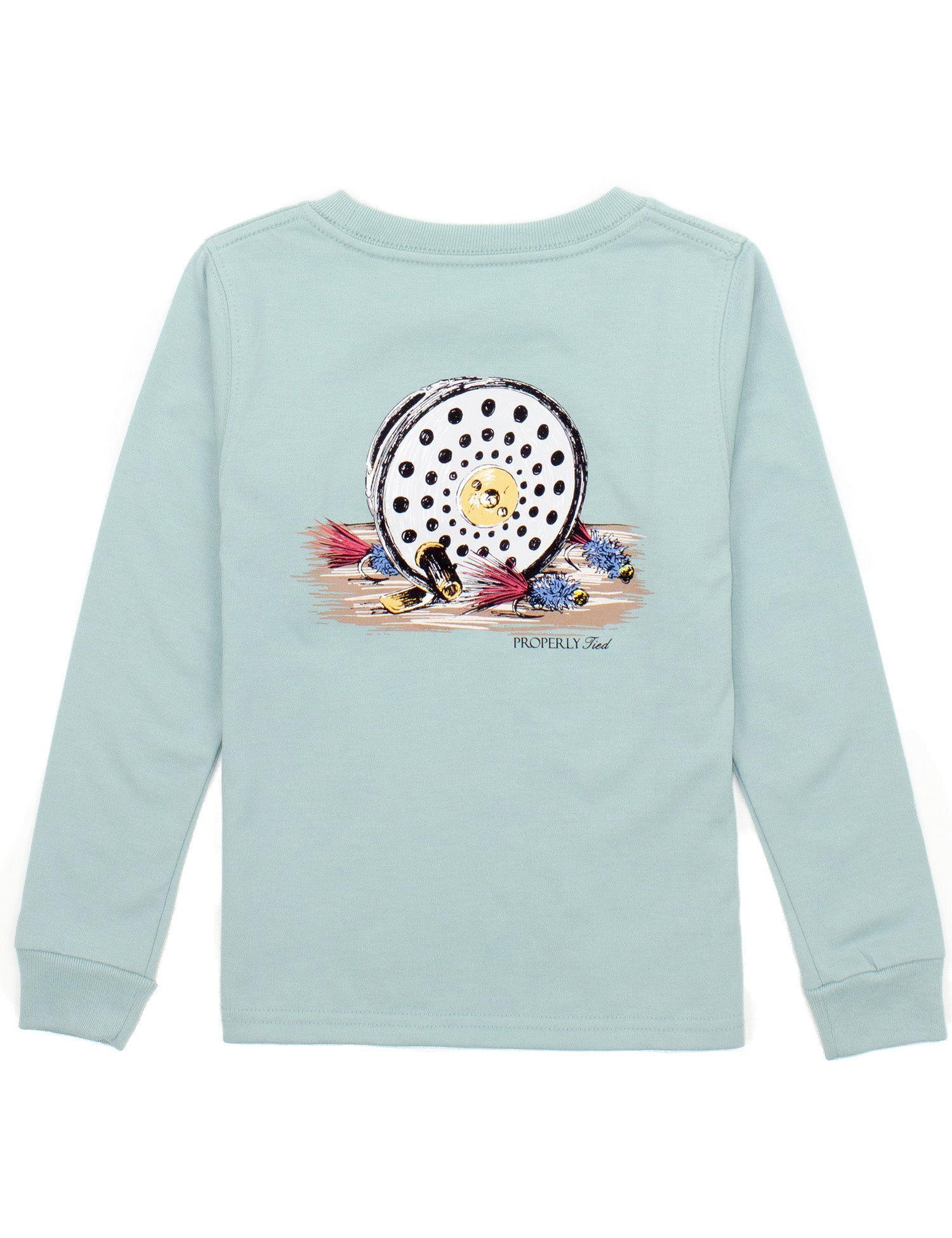 Marine Mist Fly Reel Long Sleeve Tee