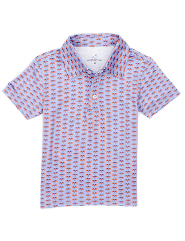 Freedom Flag Inlet Polo