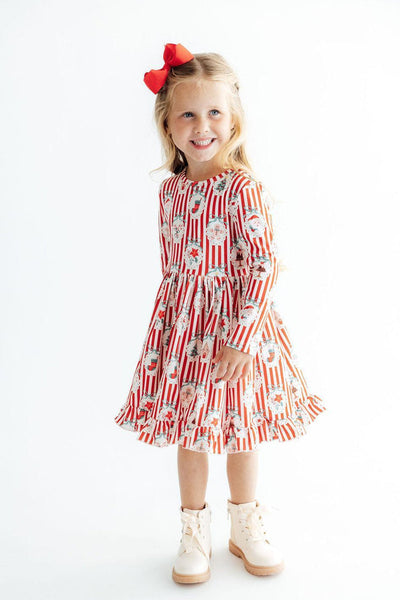 Santa's Sweet Shoppe Ruffle Twirl Dress