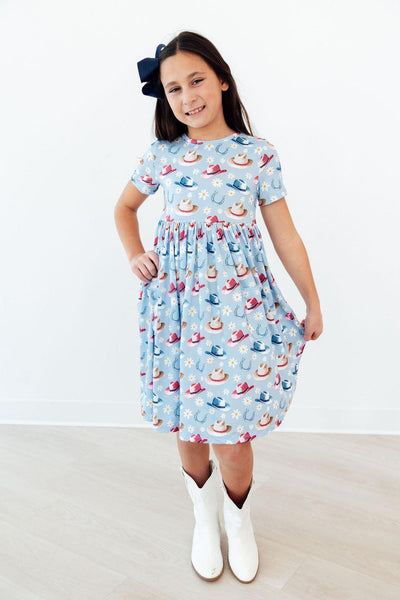 Tip Your Hat S/S Pocket Twirl Dress