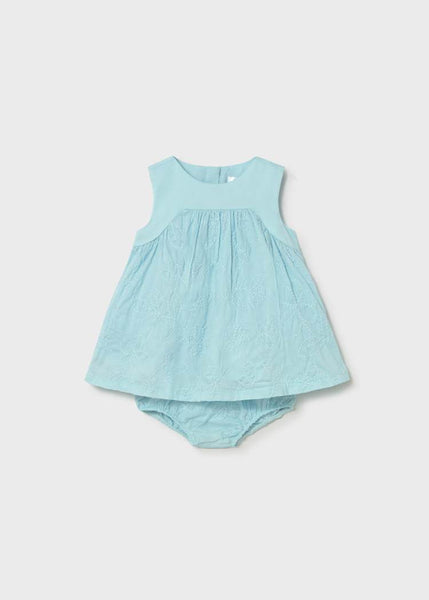 Hawaii Embroidered Dress with Bloomers
